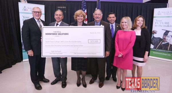 TWC otorga más de $ 166k en subvenciones a STC e Hidalgo ISD