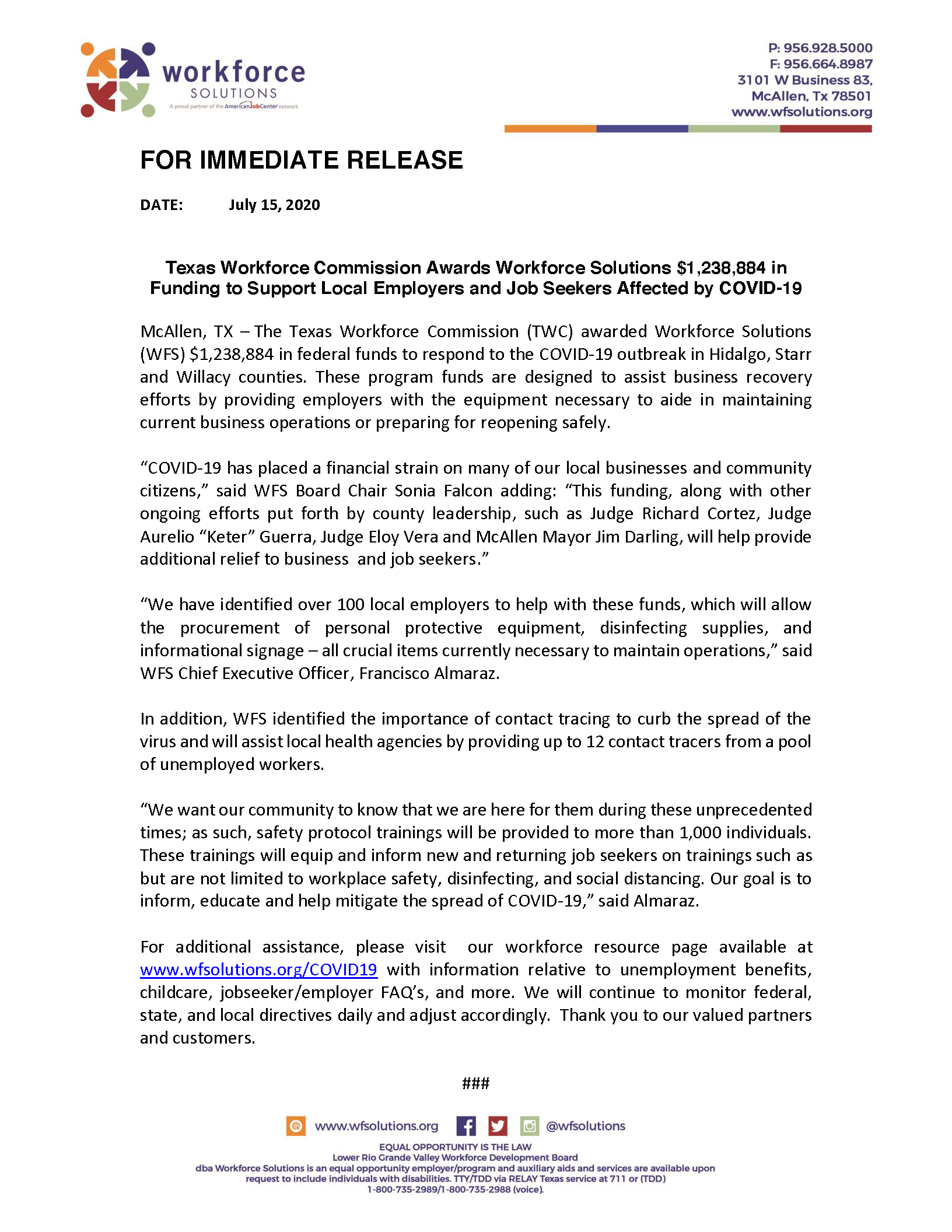 Press Statement